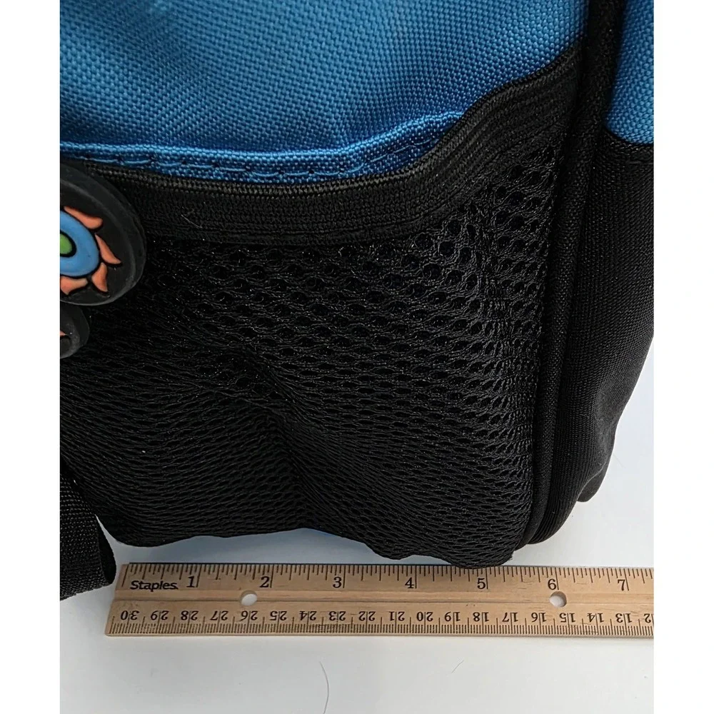 Opcari Backpack Front Can Be Personalized W/ Mini Fobbz Blue‎ Made In USA #0189